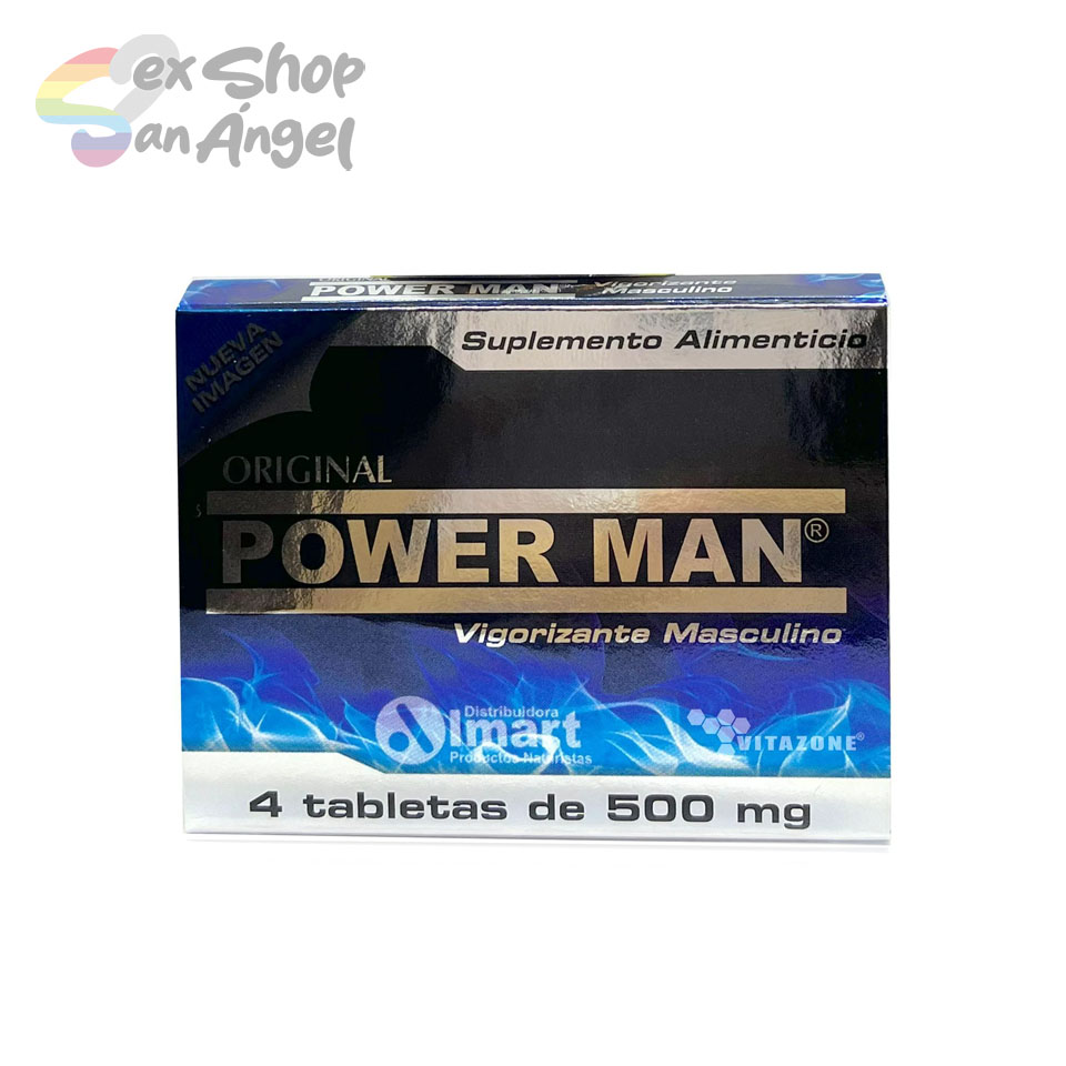 Pastillas Vigorizantes Powerman Pz Sex Shop San Ngel