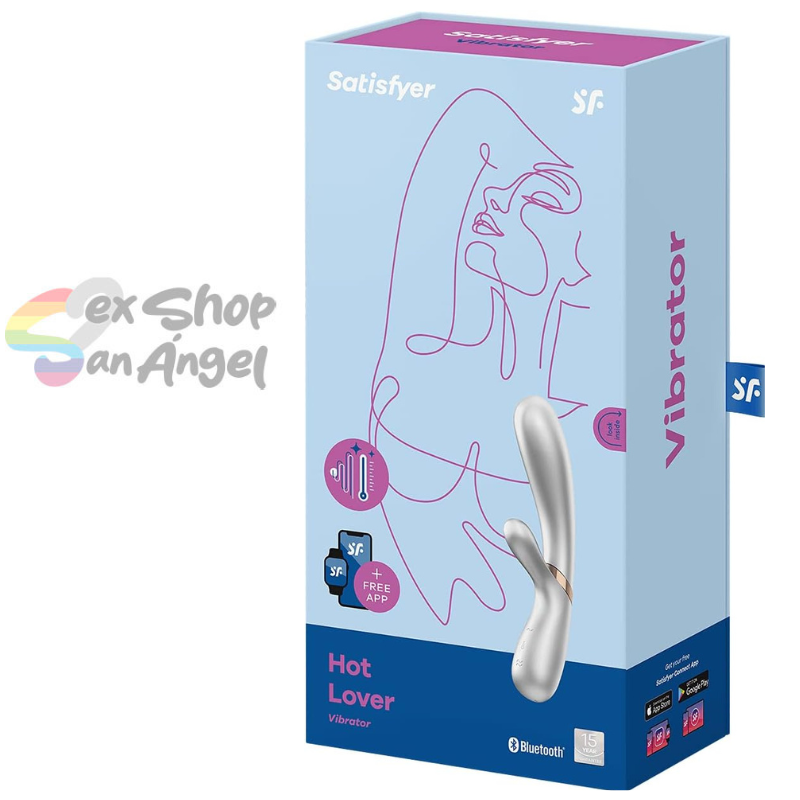 VIBRADOR SATISFYER - HOT LOVER PLATA.