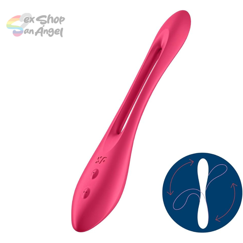 VIBRADOR SATISFYER-ELASTIC JOY PAREJAS.
