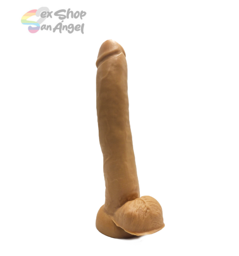 DILDO MI DOMINICANO XL 13 PULGADAS-FLEXIBLE.
