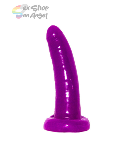 DILDO GUMMY 6.25 PULGADAS- FLEXIBLE CON AROMA.