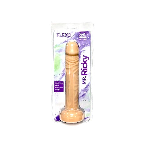 DILDO MR. RICKY 8 PULGADAS- FLEXIBLE.