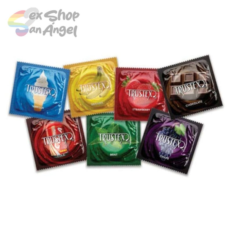 PRESERVATIVOS TRUSTEX VARIOS SABORES