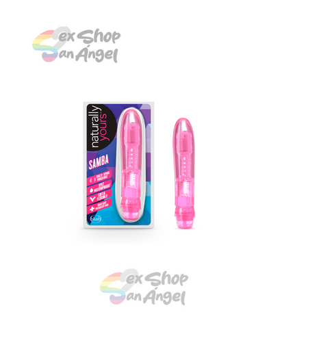 VIBRADOR NATURALLY YOURS-ROSA.