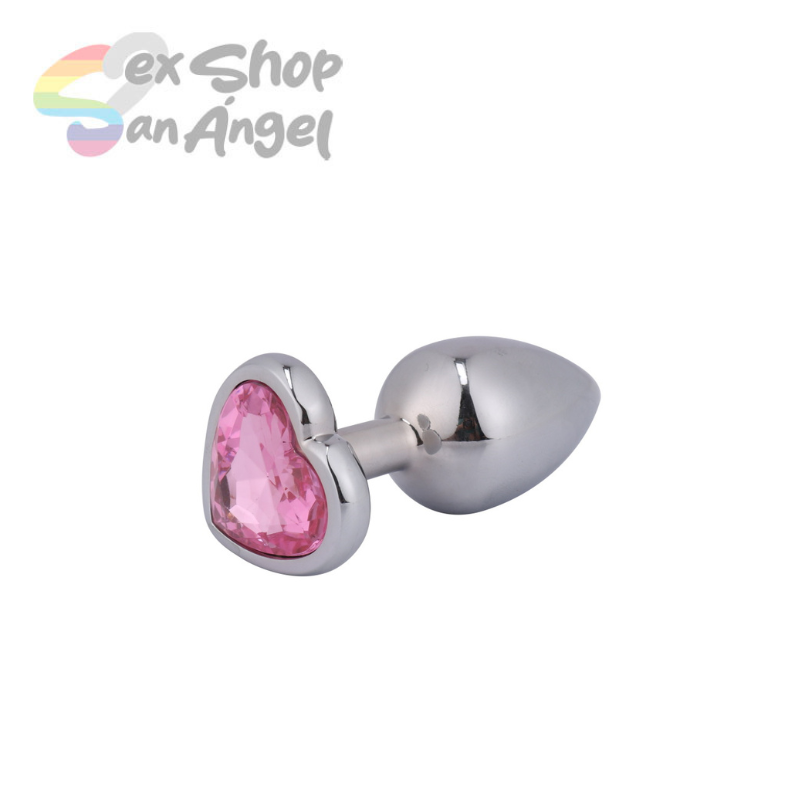 PLUG MED-CORAZÓN COLORES.