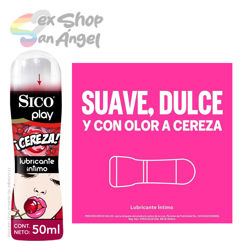 LUBRICANTE SICO PLAY-CEREZA.