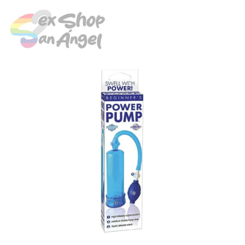 BOMBA DE VACIÓ POWER PUMP AZUL