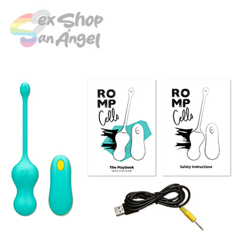 HUEVO VIBRADOR CELLO "ROMP" CON CONTROL REMOTO.