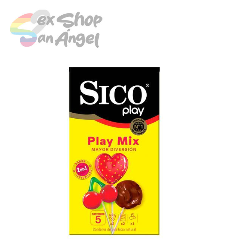 CONDONES SICO- PLAY MIX.