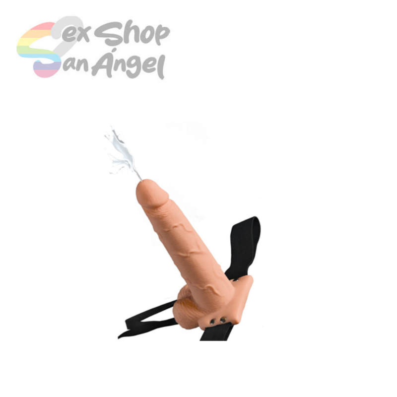 PIPEDREAM "ARNÉS" FETISH CON TESTÍCULOS LANZA CHORROS.