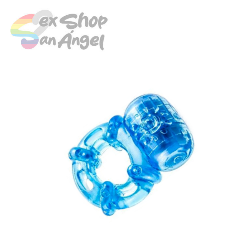 ANILLO VIBRADOR POWER AZUL.