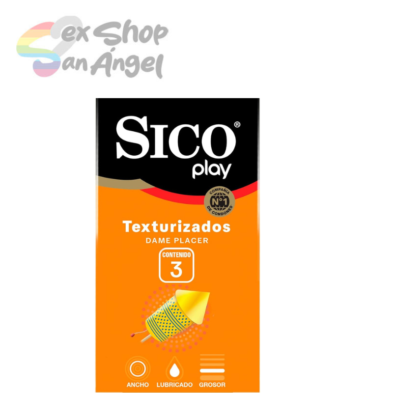 CONDONES SICO-TEXTURIZADOS
