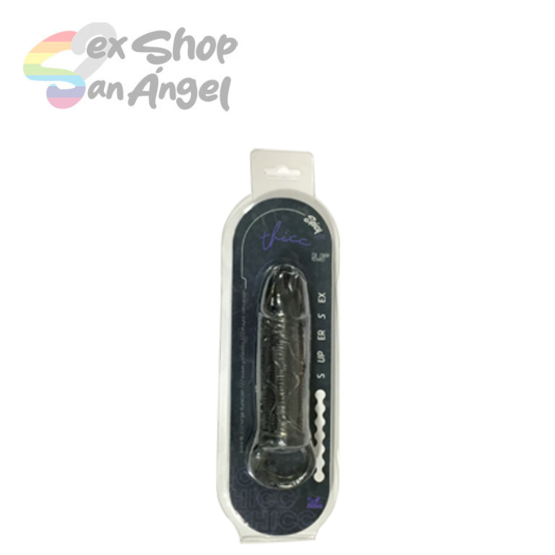 EXTENCIÓN FUNDA THICC CON ANILLO-NEGRA.