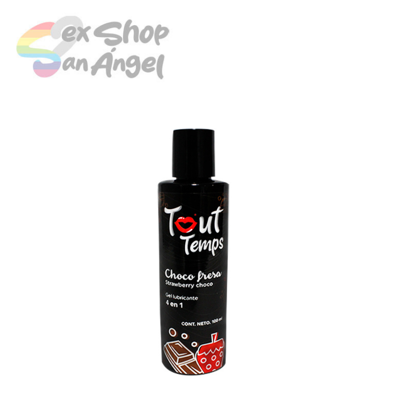 LUBRICANTE 4/1 CHOCO/FRESA-TOUT TEMPS 100ML.