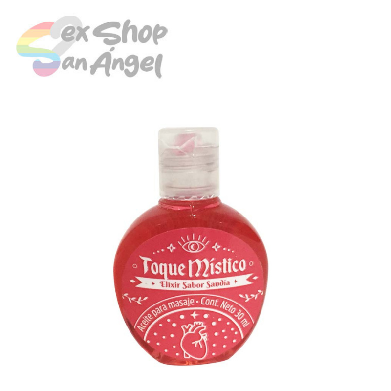 TOQUE MÍSTICO- ACEITE PARA MASAJE SABOR SANDÍA.