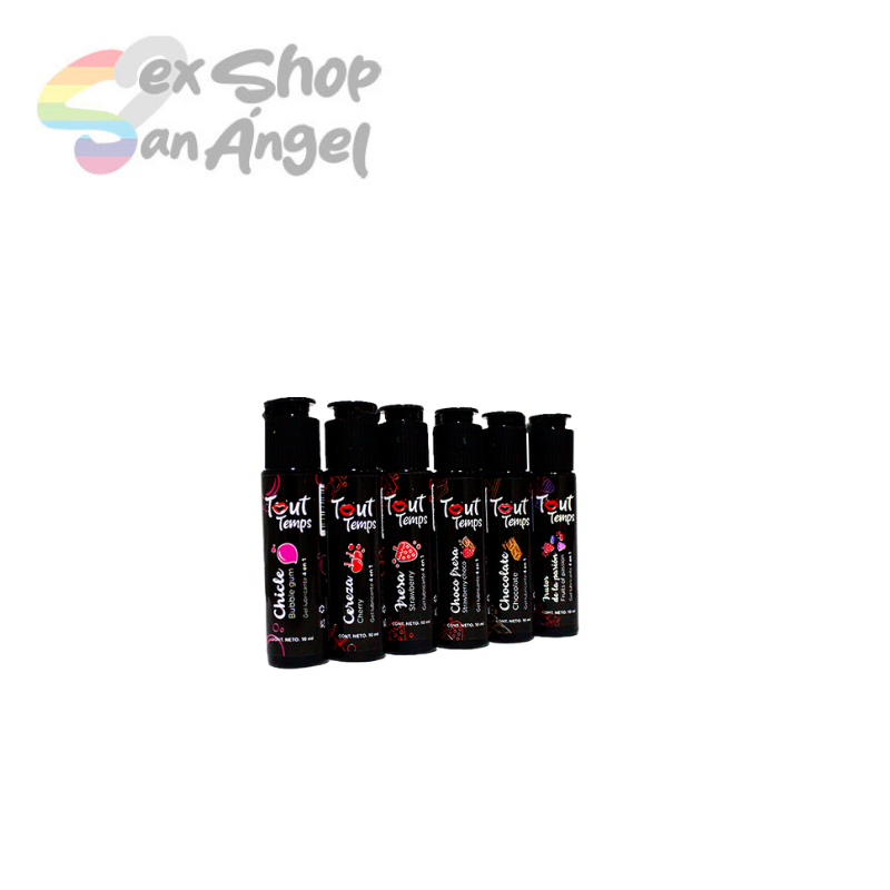 LUBRICANTES PERSONALES KIT SABORES-TOUT TEMPS.