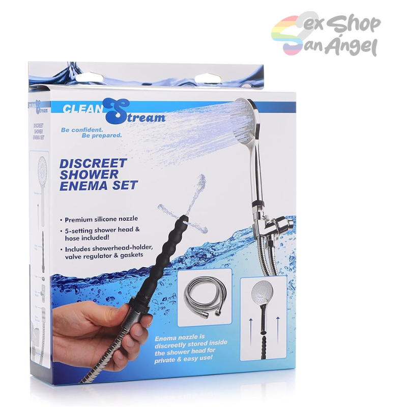 ENEMA KIT DE REGADERA-CLEAN STREAM.