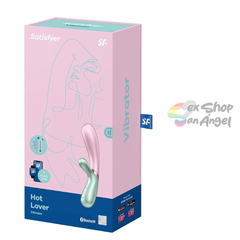 VIBRADOR SATISFYER - HOT LOVER BICOLOR.