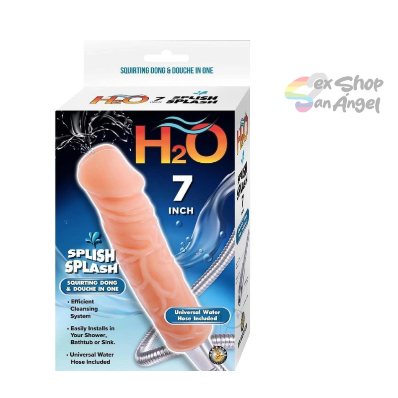 ENEMA H2O SPLISH SPLASH-DILDO "7".