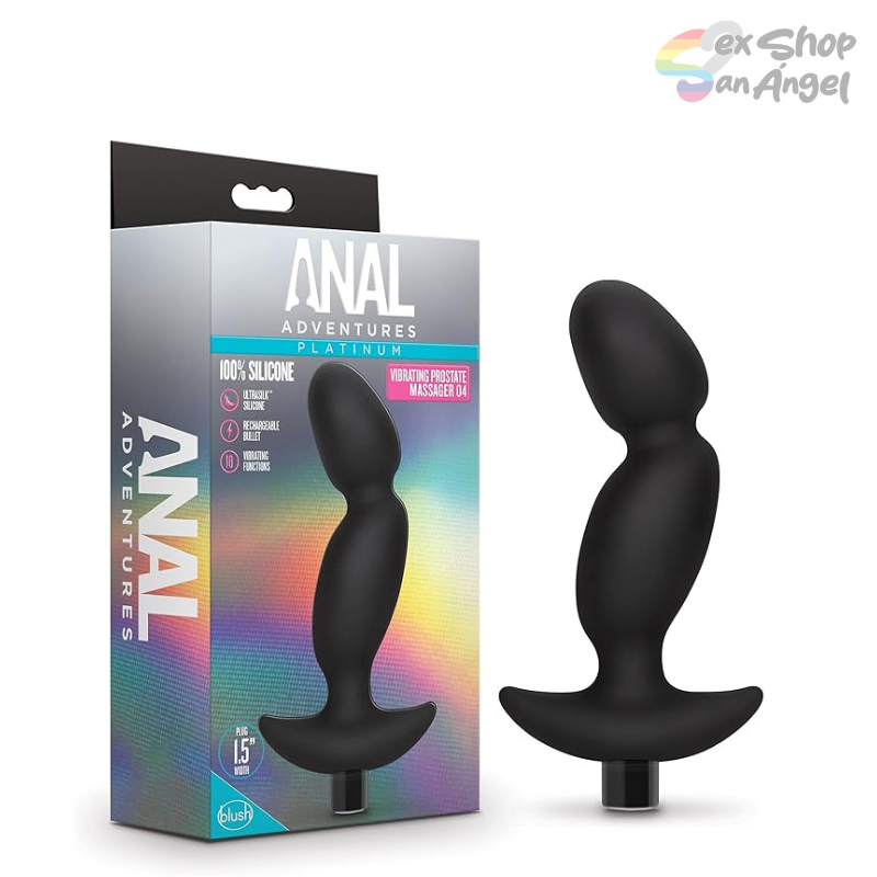 VIBRATING PROSTATE MASSAGER 4 -ANAL ADVENTURES 1.5.