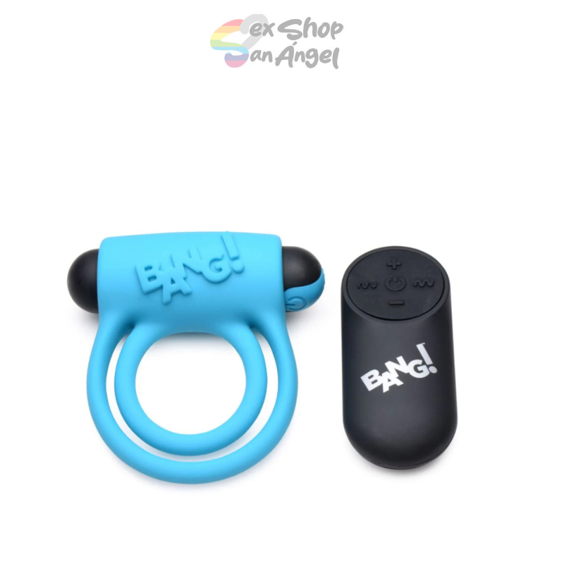ANILLO BANG!-COCK RING BLUE.