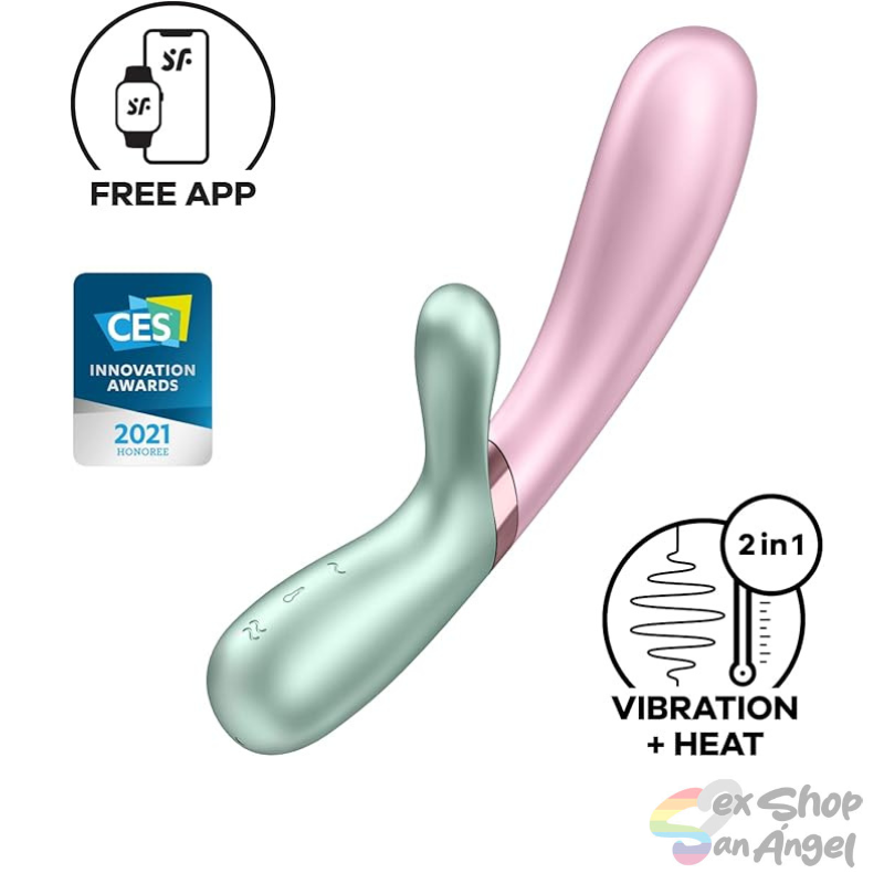 VIBRADOR SATISFYER - HOT LOVER BICOLOR.