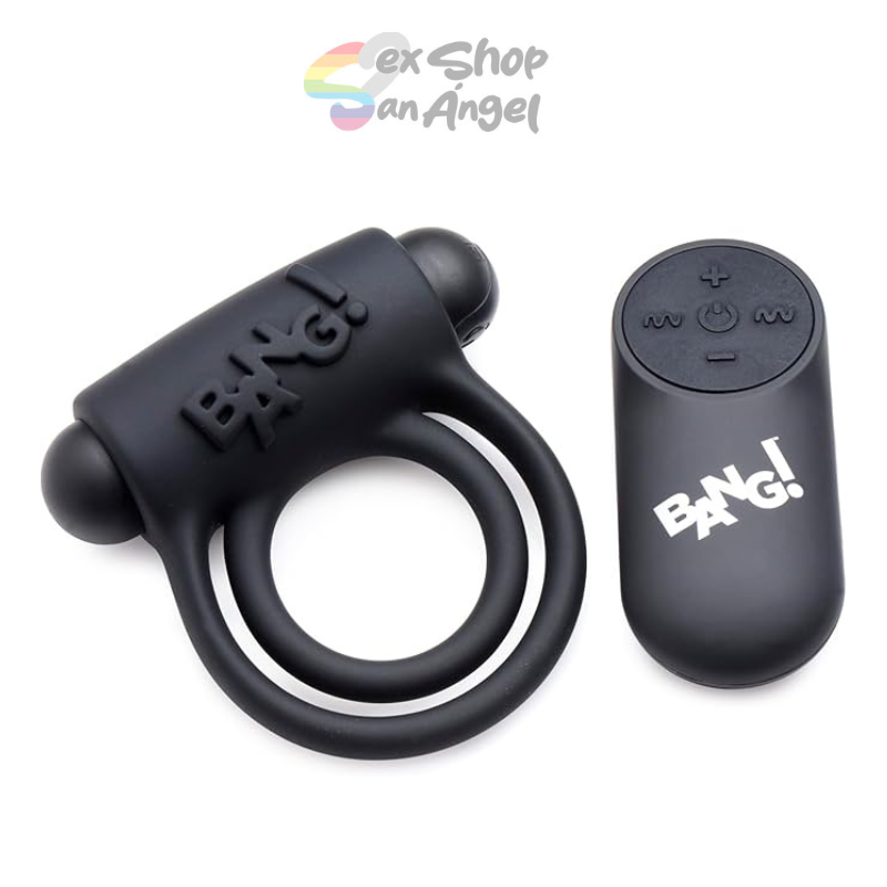 ANILLO BANG!-COCK RING BLACK.