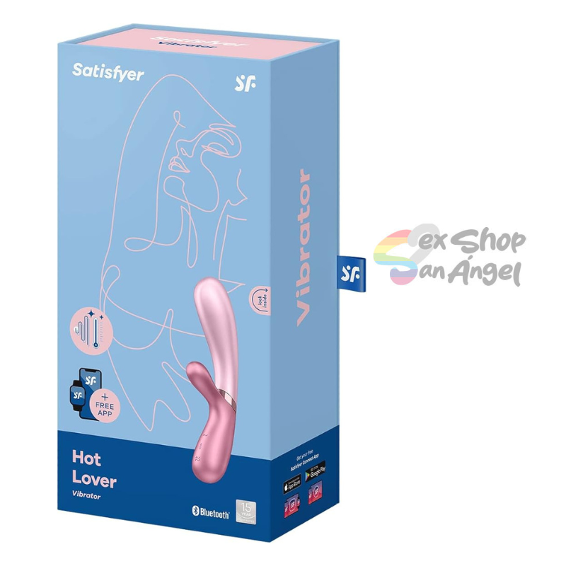 VIBRADOR SATISFYER - HOT LOVER ROSADO.