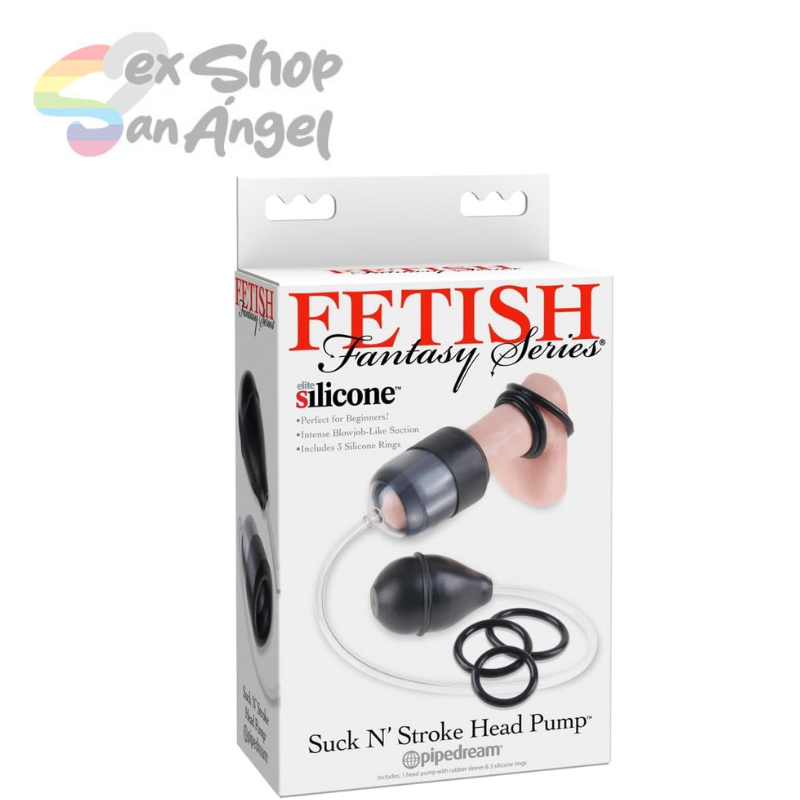 MASTURBADOR FETISH FANTASY SERIES-SUCK N’ STROKE HEAD PUMP.