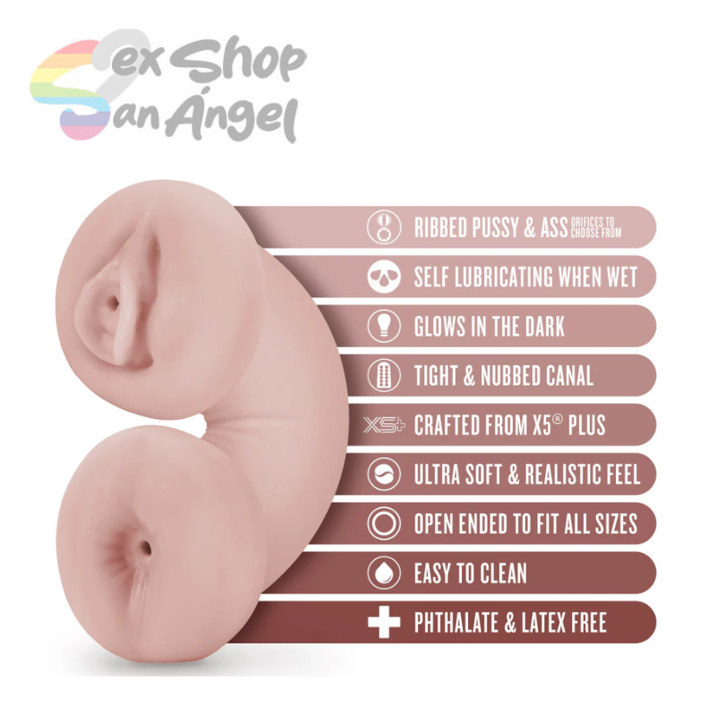 MASTURBADOR BRILLANTE ENLUST TASHA-BLUSH X5+.