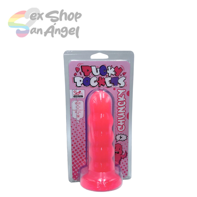 DILDO PUCKY POCKETS- CHUNCKY.