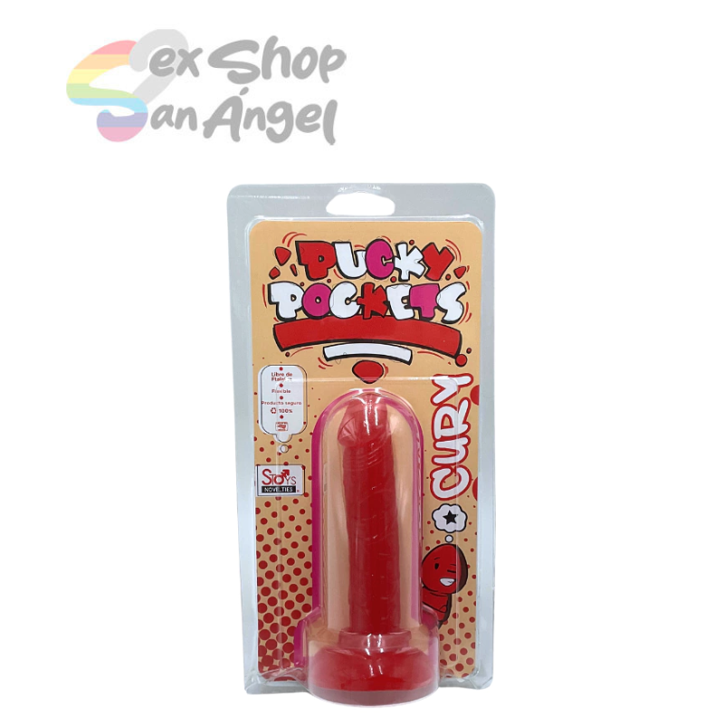 DILDO PUCKY POCKETS- CURY.
